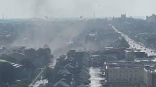 Viewer video: Storm causes damage in Buffalo