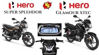 Glamour xtec VS Super Splendor 125 | Comparison | Mileage | Top Speed | Price | Bike Informer |