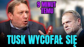 MAJCHROWSKI: TUSK WYCOFAŁ SIĘ