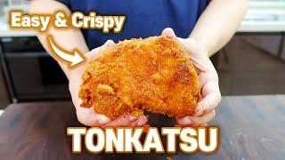 The Easiest TONKATSU Japanese Pork Cutlet Recipe 2 Ways l Better Than Restaurants