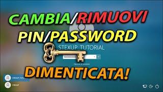 SOLUZIONE PASSWORD DIMENTICATA WINDOWS 10