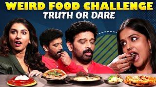 Weird Food Challenge With J .D Chakravarthy And Vishnu Priya | IndiaGlitz Gold