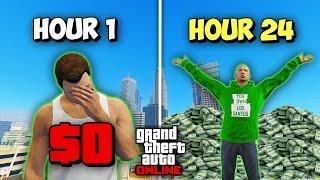 I Played GTA Online for 24 Hours | How Much Money Can I Make?