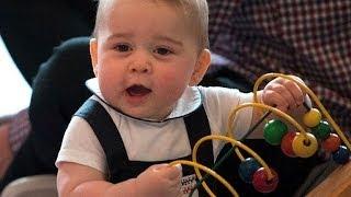 Prinz George amüsiert sich königlich in Neuseeland