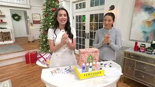 L'Occitane 6pc Holiday Hand Cream Collection on QVC