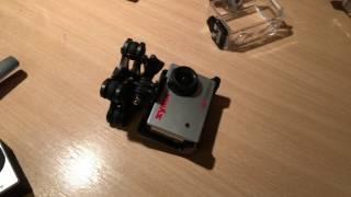 Syma X8HG - GoPro Camera holder mod