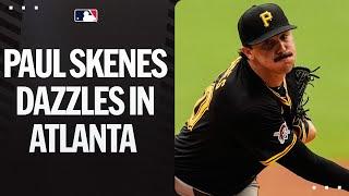 Paul Skenes tosses another gem and strikes out NINE in Atlanta!