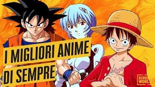 I 10 migliori anime di sempre (secondo voi)