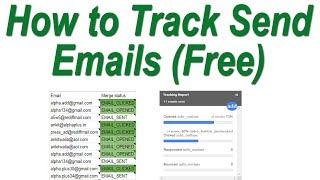 How to Track Emails (Gmail Mail Merge)