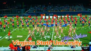 Virginia State University | "Trojan Explosion" | 2024 Performance at Warrensville Heights H.S.