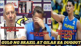 TIM CONE MUNTIK MAPAAWAY SA DUGOUT! JAPETH SINISISE ANG SARILI SA PAGKATALO NG GILAS!