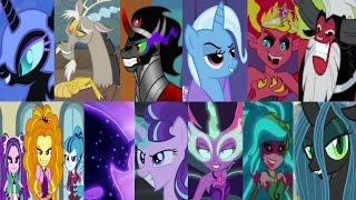 Defeats of all my Favorite MLP FiM Villains (Remastered)
