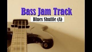 Blues Bass Backing Jam Track (A)