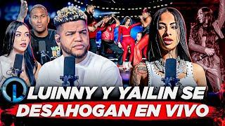 LUINNY SE DESAHOGA EN VIVO CON YAILIN Y LA FELICITA POR PRESENTACIÓN CON ROMEO SANTOS Y AVENTURA