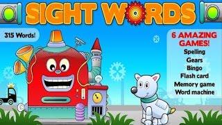 Action Sight Words: Games & Flash Cards for Reading Success - app demo