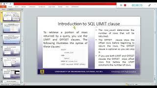 Selecting distinct records, using and offset and limit in MySQL workbench