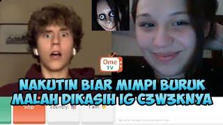 (MOMO H4CKER PRANK) SCARING PEOPLE ON OMEGLE, OME TV INTERNASIONAL #16