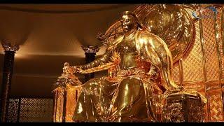 The Golden Statue of Chinggis Khaan Enshrined