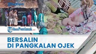 Kisah Seorang Ibu Melahirkan Anak ke 3 di Pangkalan Ojek