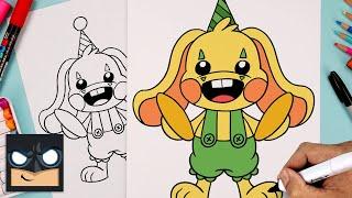 How To Draw Bunzo Bunny | Poppy Playtime