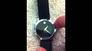 PriceAngels: Fashion Round Dial Waterproof Leather Wrist Watch
