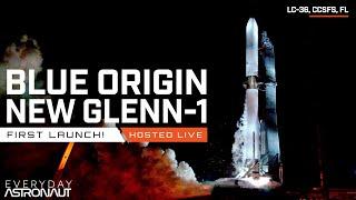 [SCRUBBED] Watch Blue Origin Launch New Glenn For The First Time!