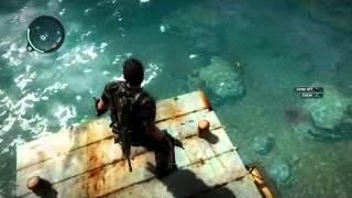 Just Cause 2 Filipino boat driver