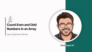 Count Even and Odd Numbers in an Array