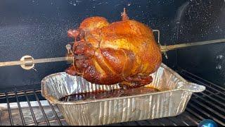 Perfect Rotisserie Chicken on a Green Mountain Grill | Pellet Cooker Chicken