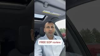 FREE SOP review for Fall 2025 applicants