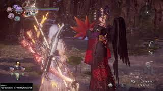 Nioh 2 DLC 3: The First Samurai - Nyotengu Boss Battle (Dream Of The Strong)