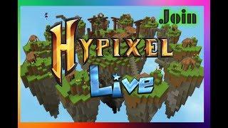 Solo Bedwars and Skywars Live on Hypixel