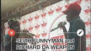 SEITH FUNNYMAN COMEDIAN AND RICHARD DA WEAPON at New BAMP Hotel in RUBARE NT Full performance comedy