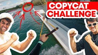 COPYCAT CHALLENGE | Liam vs. Ryan | Pro Wakeboarders try to copy each others tricks!