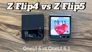 Samsung Galaxy Z Flip4 vs Samsung Galaxy Z Flip5