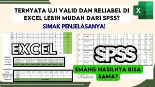  Lebih Mudah! Cara Uji Validitas dan Reliabilitas Dengan Excel | Uji Validitas dan Reliabilitas