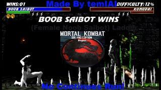 MKP Solano Edition (MUGEN) Boob Saibot (Female Noob Saibot) Ladder No Continues Run!