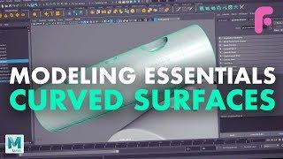 Hard Surface Modeling Essentials: Curved Surfaces