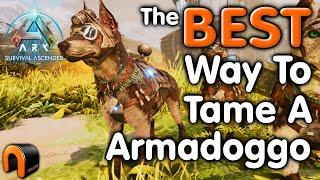 ARK ARMADOGGO Taming & Abilities!