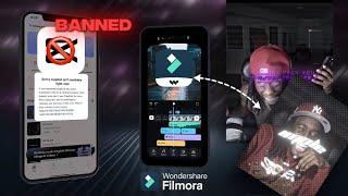 My Capcut Got banned So I Tried Using Filmora to make an Edit  (Results)