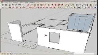 SketchUp: Import and Model an AutoCAD Floor Plan