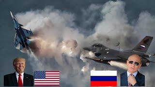 World shocked! Russian MiG-29 SM pilots brutally shoot down 8 US fighter jets