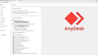 How to set password of unattended access in Anydesk