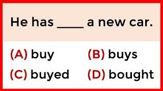 Irregular Verbs Quiz ️ | If you pass this test, your English is Fantastic!