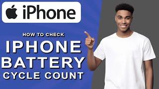 How to check iphone battery cycle count (2024)