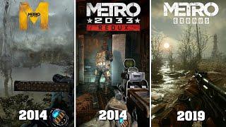 Comparison of Metro: Last Light vs 2033 vs Exodus | Details and Physics