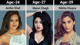 All Famous And Beautiful Kooku Actress And Their Shocking Age | #Data Library