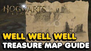 Hogwarts Legacy - Well Well Well Treasure Map Location (Side Quest Walkthrough)