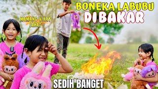 BONEKA LABUBU ARSYILA DIBAKAR MAMANG VIKRY