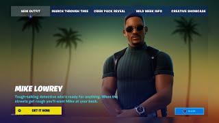 FORTNITE MIKE LOWREY AKA WILL SMITH IS NOW IN FORTNITE!! ITEM SHOP UPDATE AUGUST 28, 2021!